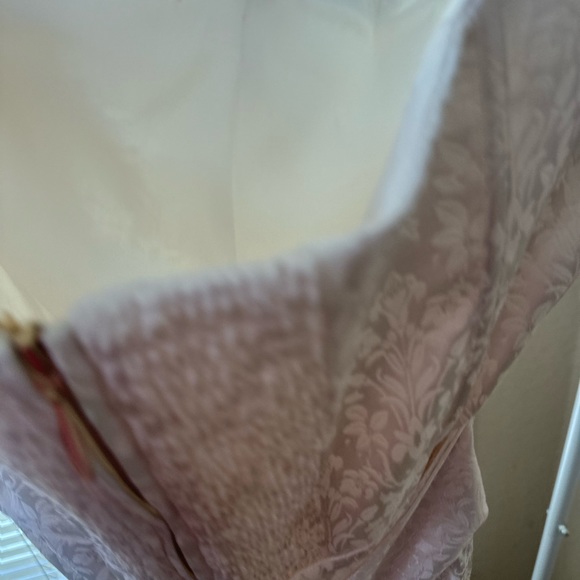 NWT V. Chapman White Brocade Bridal Dress SZ 12 - Picture 3 of 11